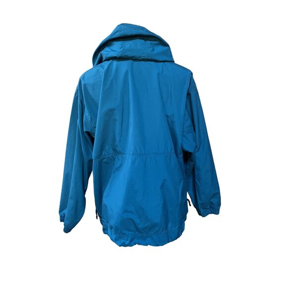Nike ACG Blue Nylon Pullover Windbreaker Jacket With Hood & Pockets Size L 12-14 - Picture 6 of 8